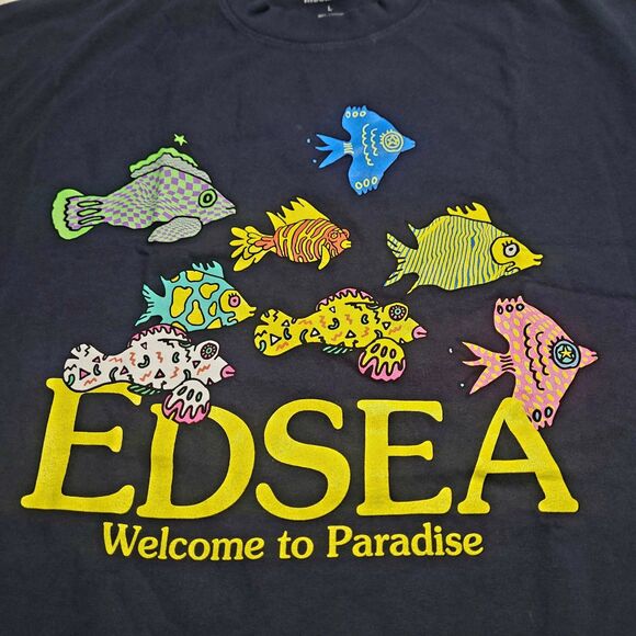 Insomniac EDC Official Merch EDSEA Welcome To Paradise VIP SKYDECK Made In USA L - Picture 6 of 6